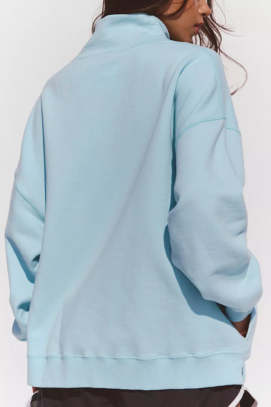 The Everyday Cozy Sweatshirt — Teal
