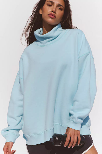 The Everyday Cozy Sweatshirt — Teal