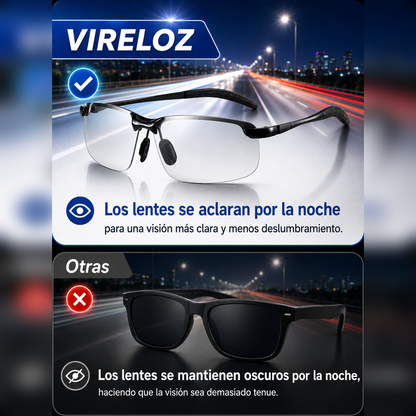 Lentes Fotocromáticos para Trabajadores — Vireloz | Se Ajustan Solos